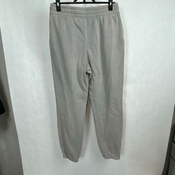 Disney Parks Sz Medium Sweatpants The Haunted Mansion THM Gray Purple Logo Jogge - Picture 5 of 12